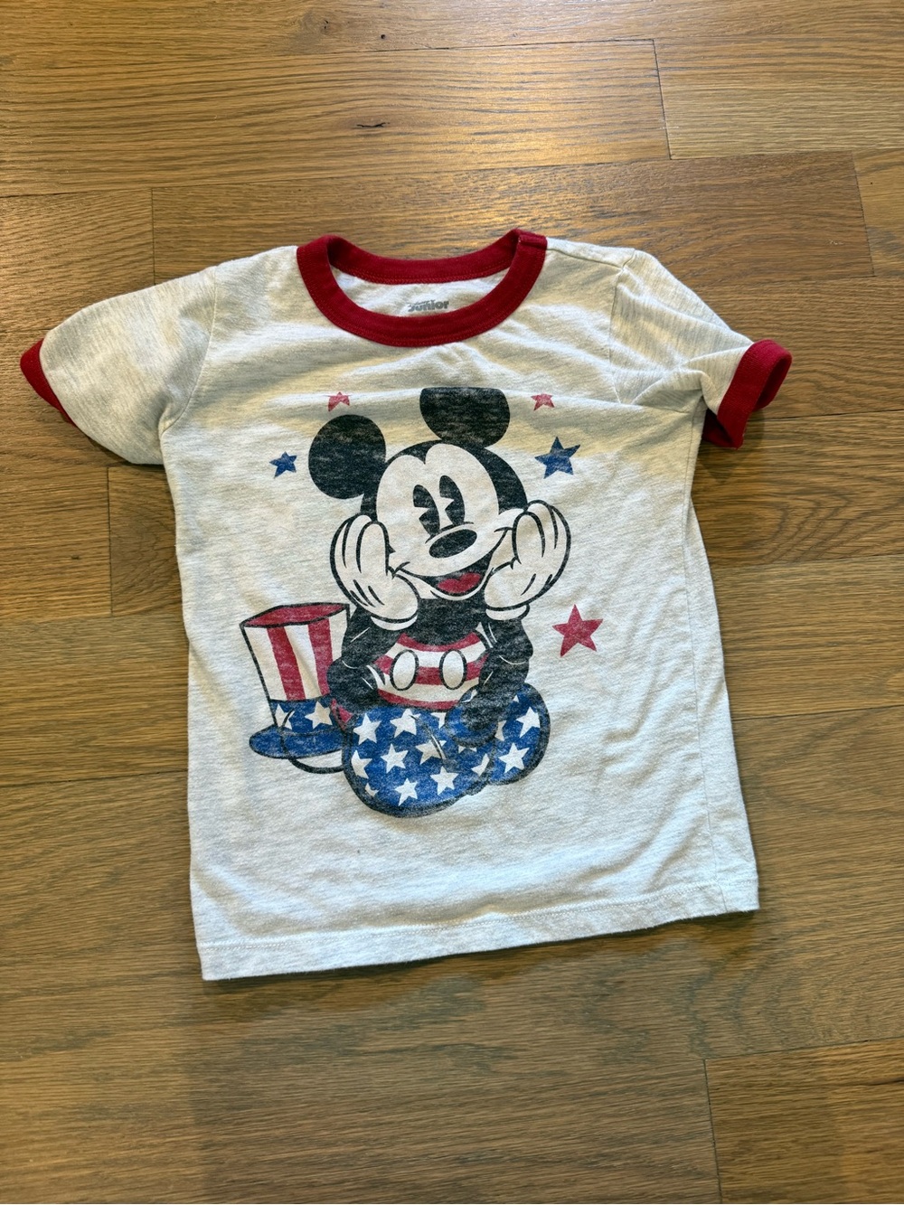 Kids Mickey Mouse Patriotic Graphic Tee